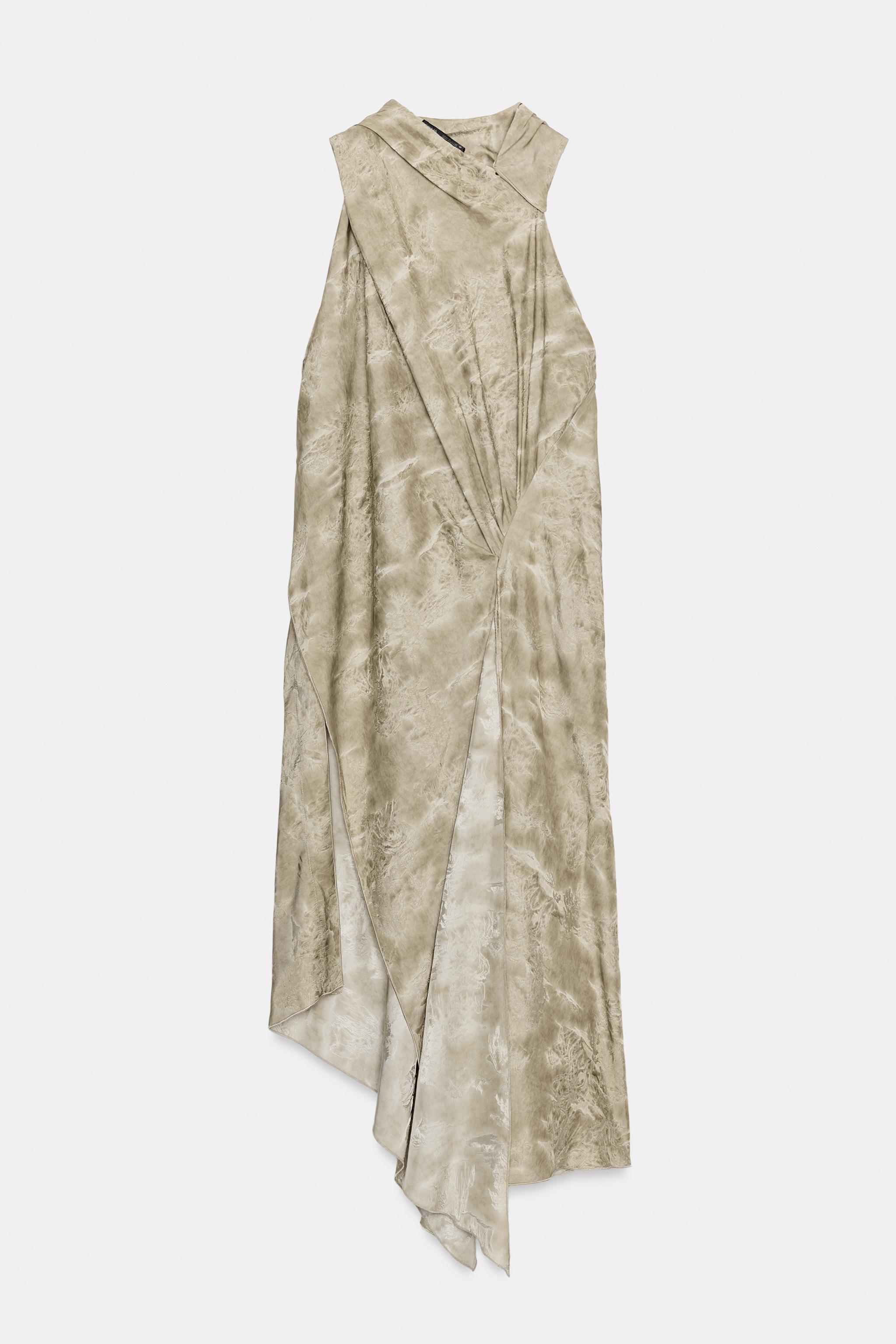 ZW COLLECTION ASYMMETRIC JACQUARD TOP